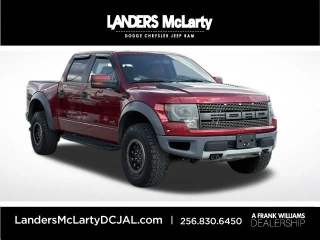 Used 2014 Red Ford SVT Raptor image 1