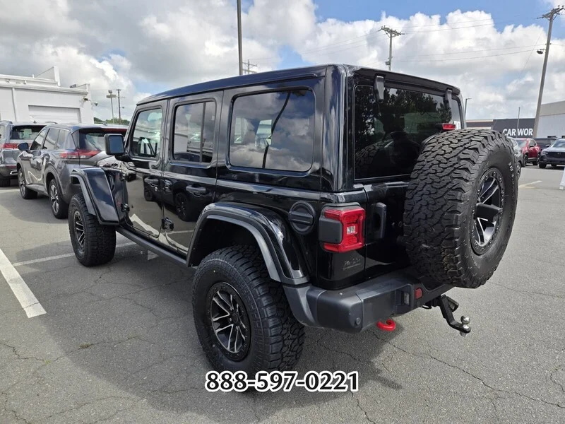 Used 2024 Black Clearcoat JEEP RUBICON X image 4