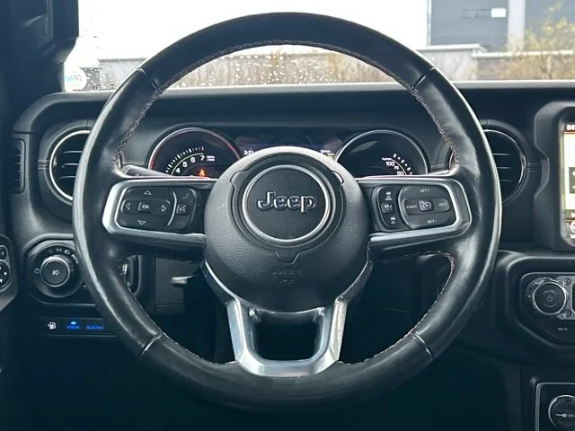 Used 2021 Granite Crystal Metallic Clearcoat Jeep Unlimited Sahara High Altitude 4xe image 36