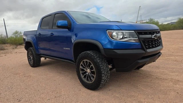 Used 2018 Blue Chevrolet ZR2 image 1