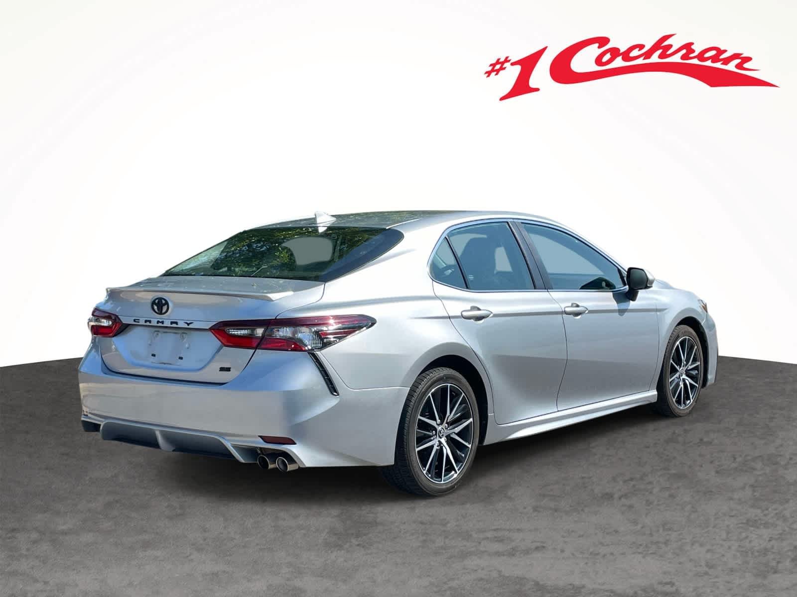 Used 2021 Silver Toyota SE image 10