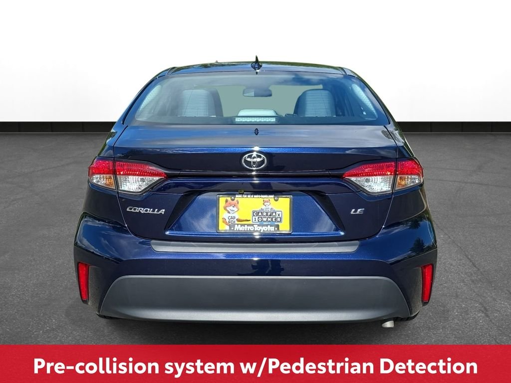 Certified Used 2024 Blue Toyota LE image 8