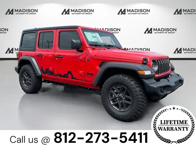 New 2026 Red Jeep Sport image 3