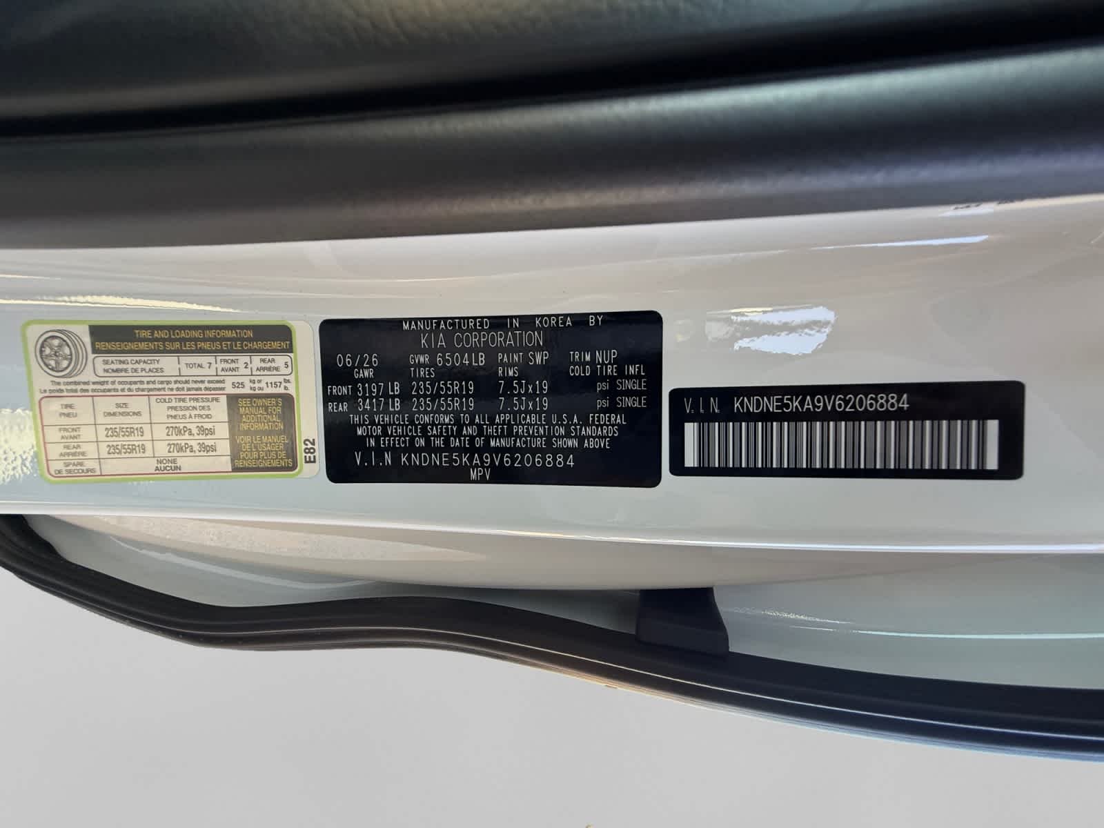 New 2027 Snow White Pearl Kia SX image 25