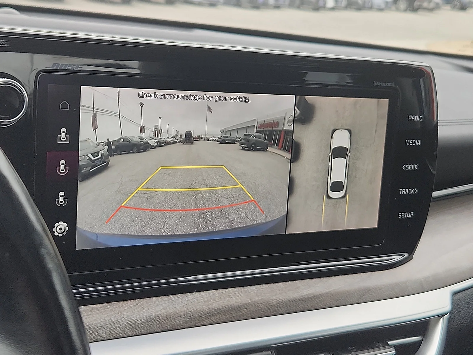 Used 2022 Blue Kia EX image 18