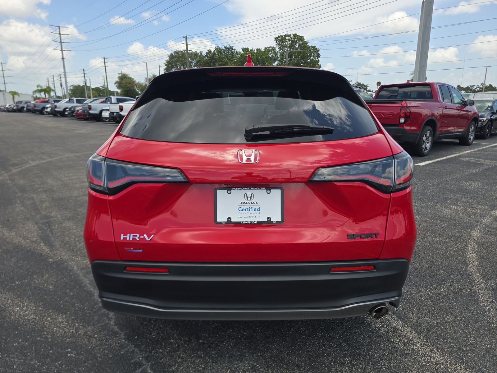 Certified Used 2023 Milano Red Honda Sport image 4