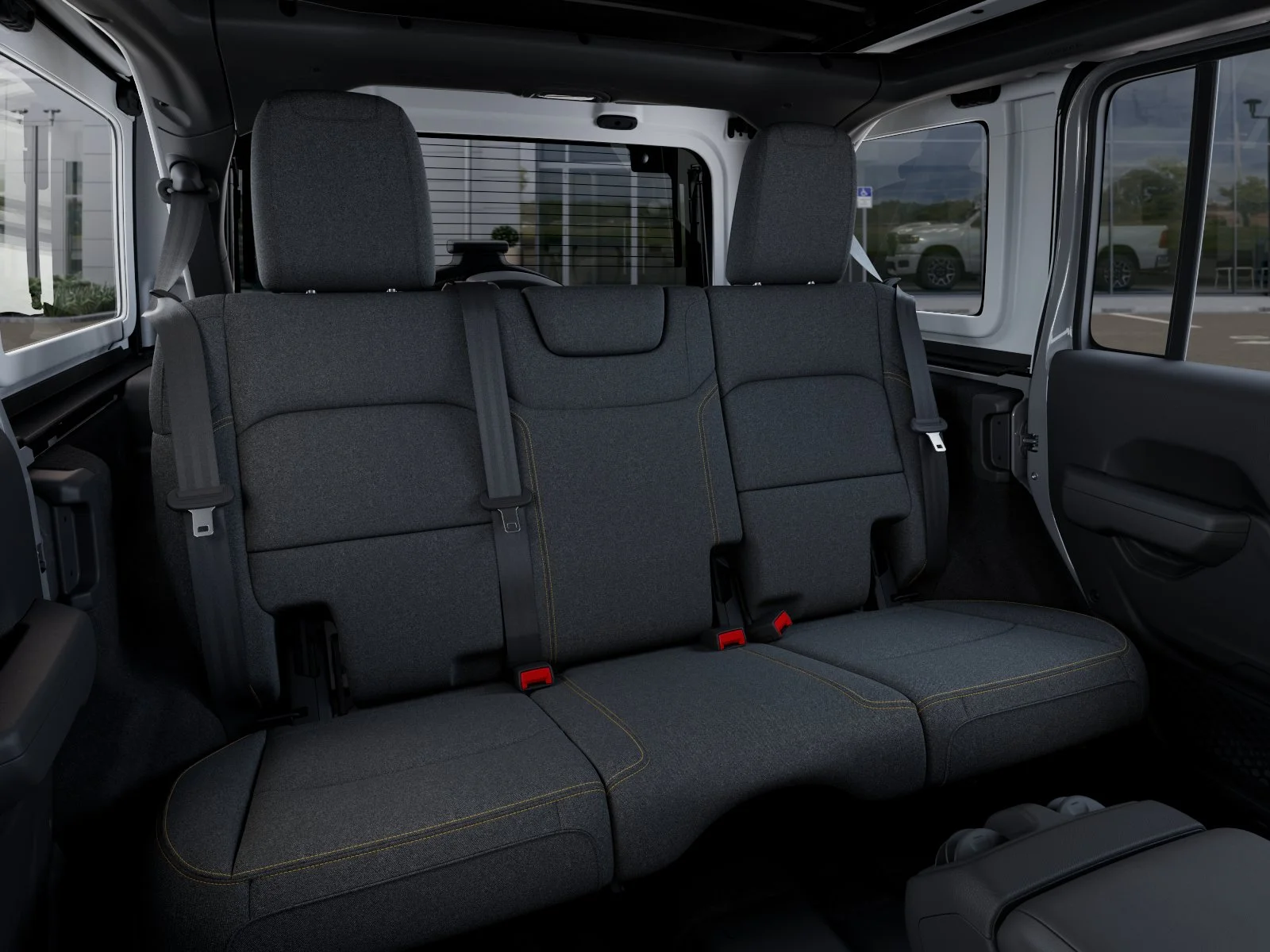 New 2026 Bright White Clear-Coat Exterior Paint Jeep Sport S image 30