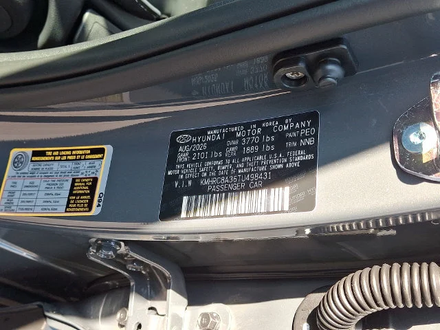 New 2026 Gray Hyundai SEL image 17