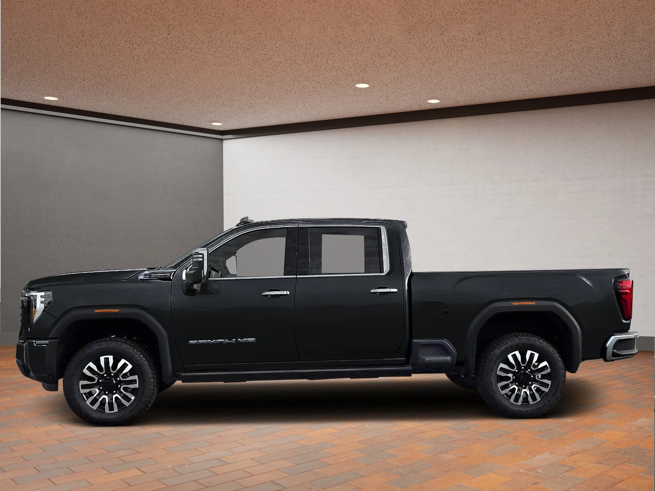 New 2026 Black GMC Crew Cab Standard Box 4-Wheel Drive Denali Ultimat image 2