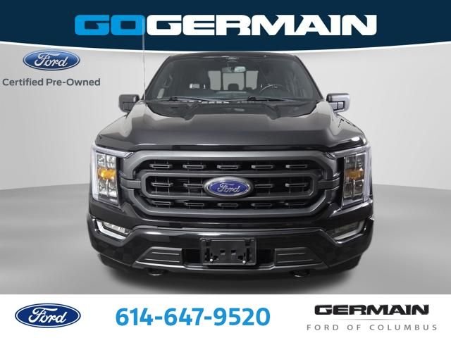 Certified Used 2022 Agate Black Metallic Ford XLT image 2