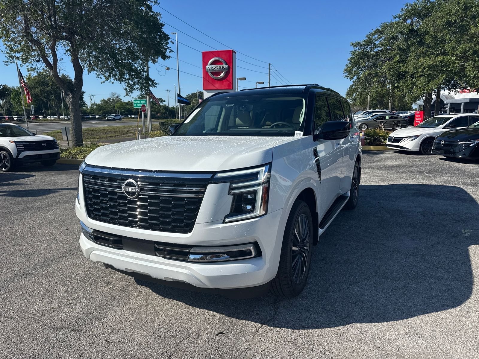 New 2026 White Nissan Platinum Reserve image 3