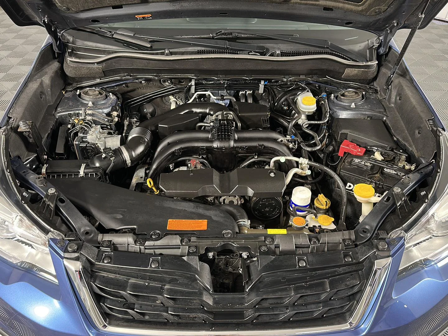 Used 2018 Quartz Blue Pearl Subaru Premium image 9