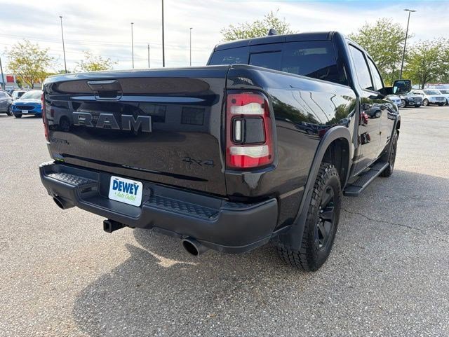 Used 2022 Diamond Black Crystal Pearlcoat Ram Rebel image 5