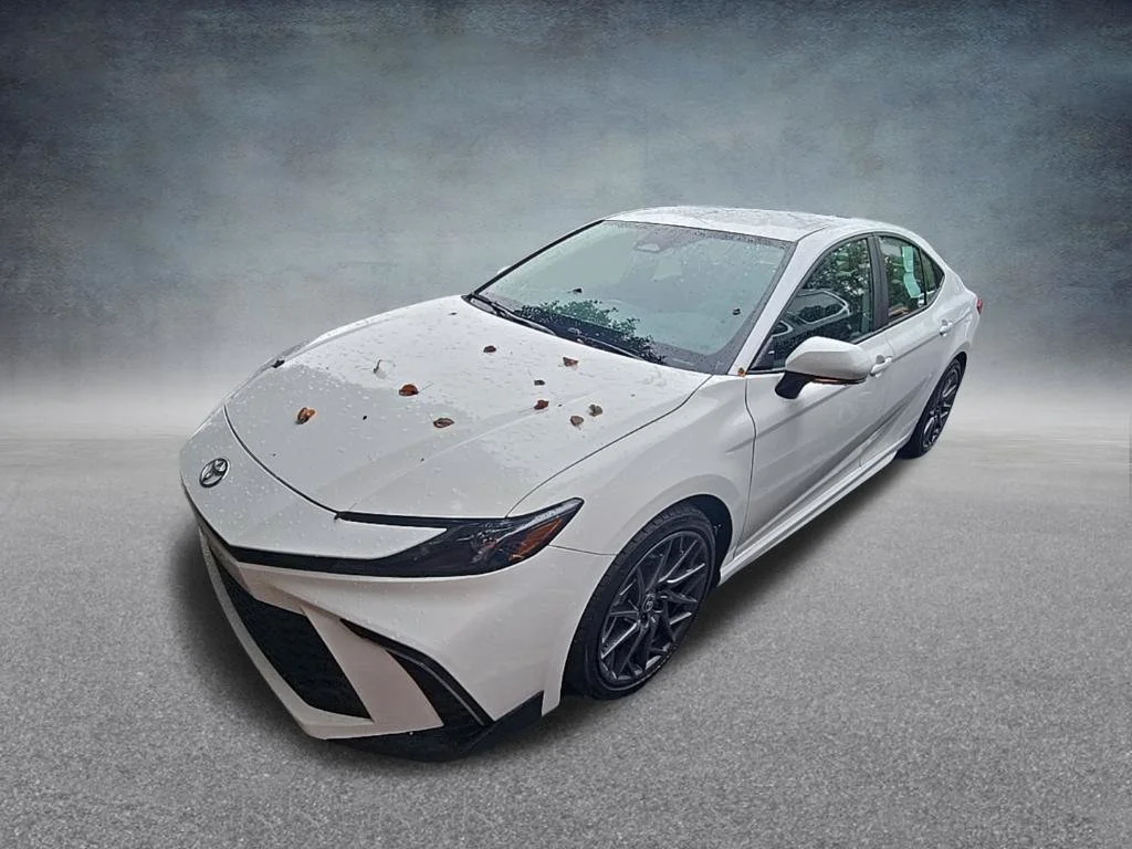 Used 2025 White Toyota SE image 4