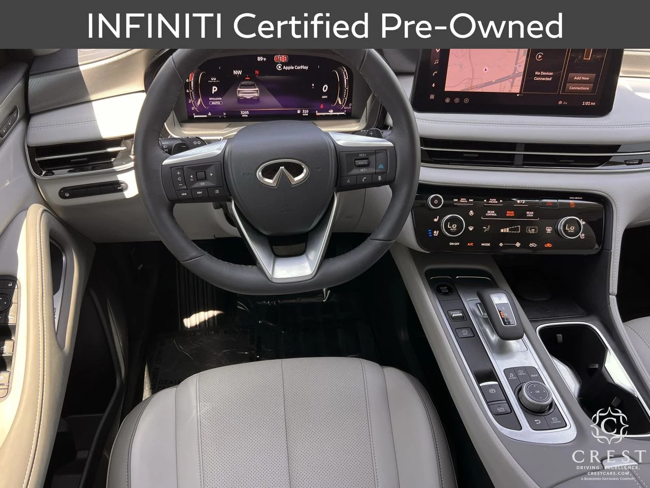Certified Used 2027 Radiant White INFINITI LUXE image 11