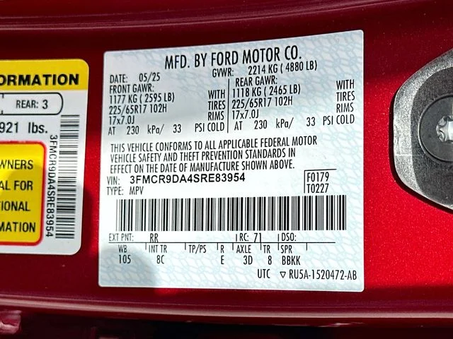Used 2025 Red Ford Badlands image 30