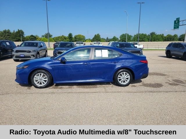 Used 2025 Blue Toyota LE image 3
