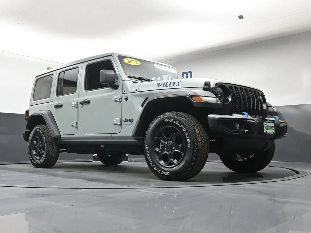 Used 2023 Gray Jeep Willys 4xe image 26