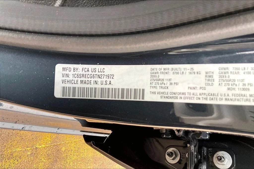 New 2026 Forged Blue Metallic Exterior Paint RAM Express image 11