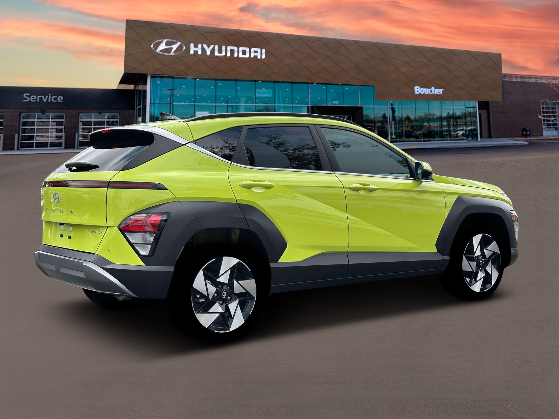 New 2026 Neoteric Yellow Hyundai Limited AWD image 6