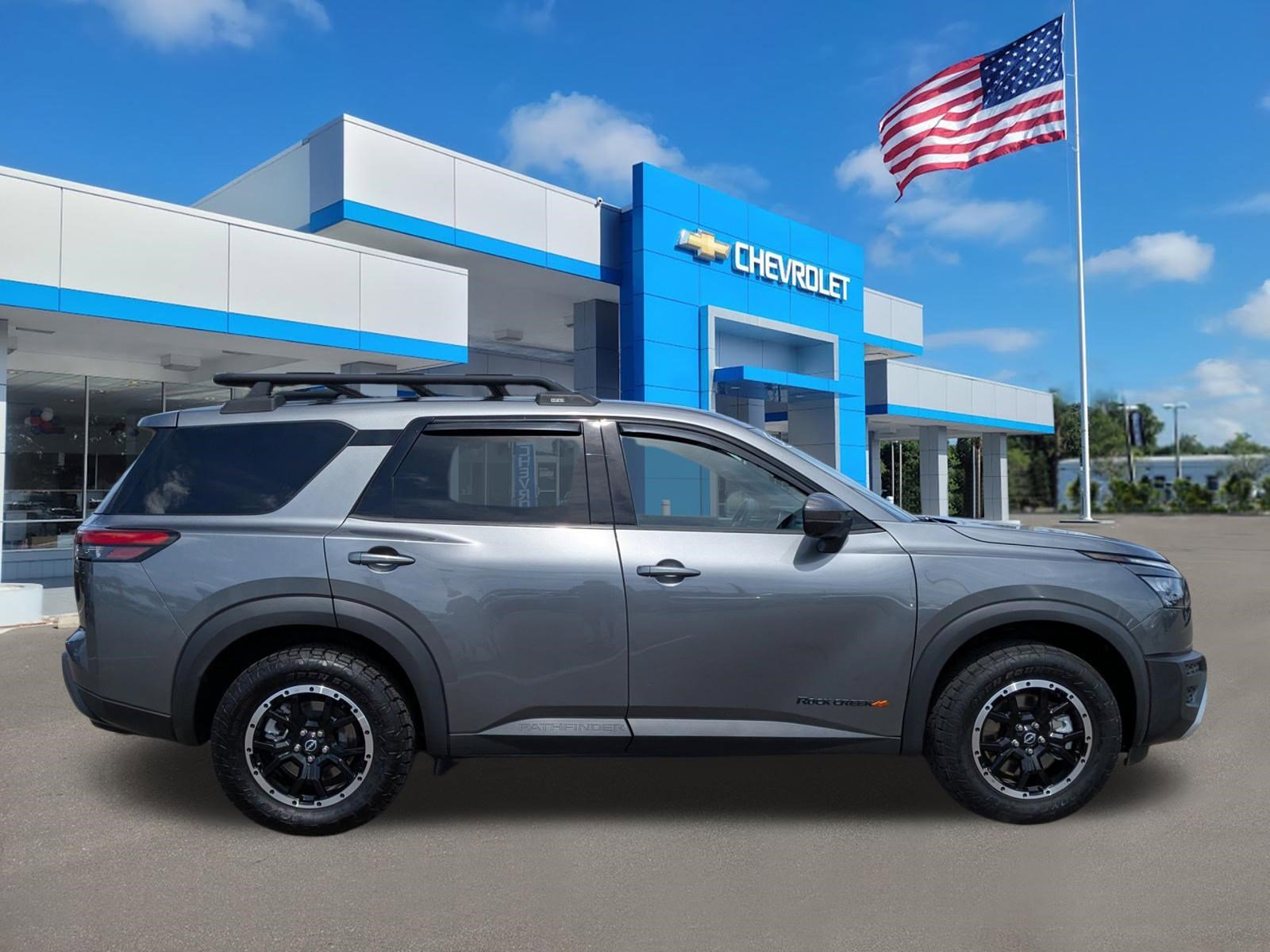 Used 2023 Gun Metallic Nissan Rock Creek image 3