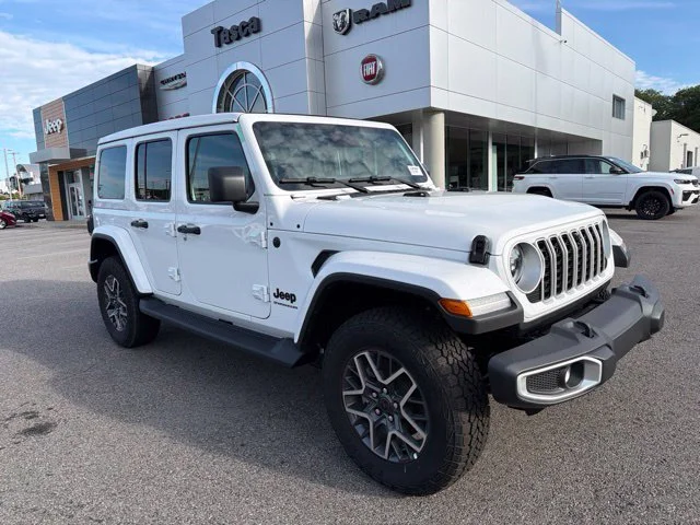 New 2026 White Jeep Sahara image 1