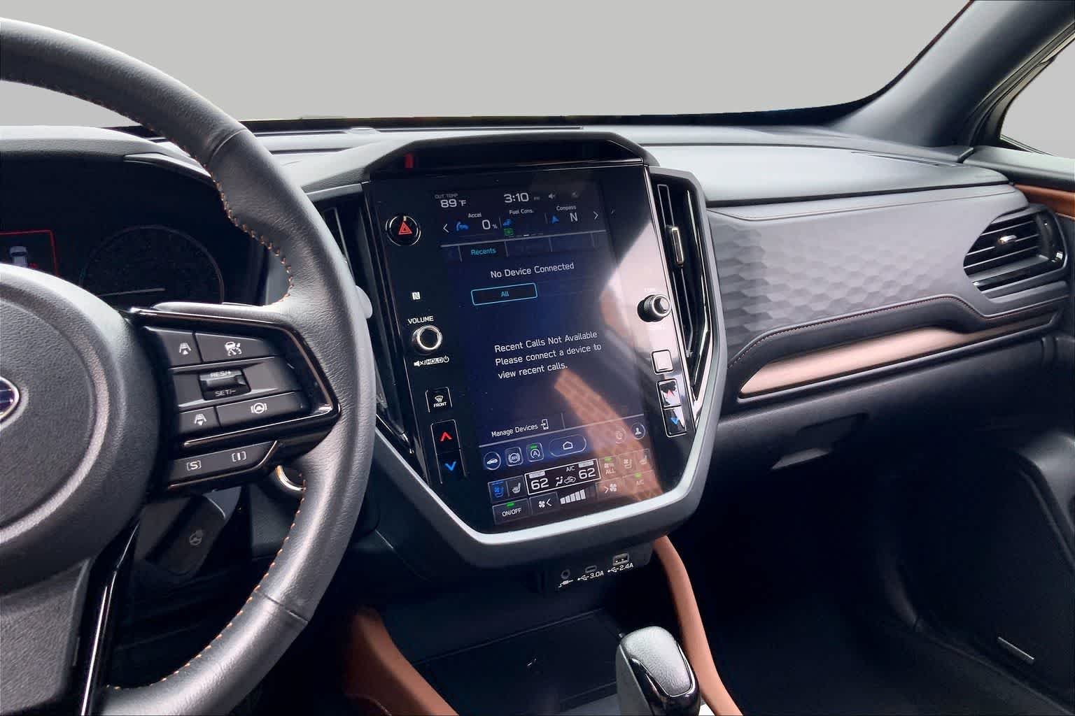 Used 2025 Magnetite Gray Metallic Subaru Touring image 7
