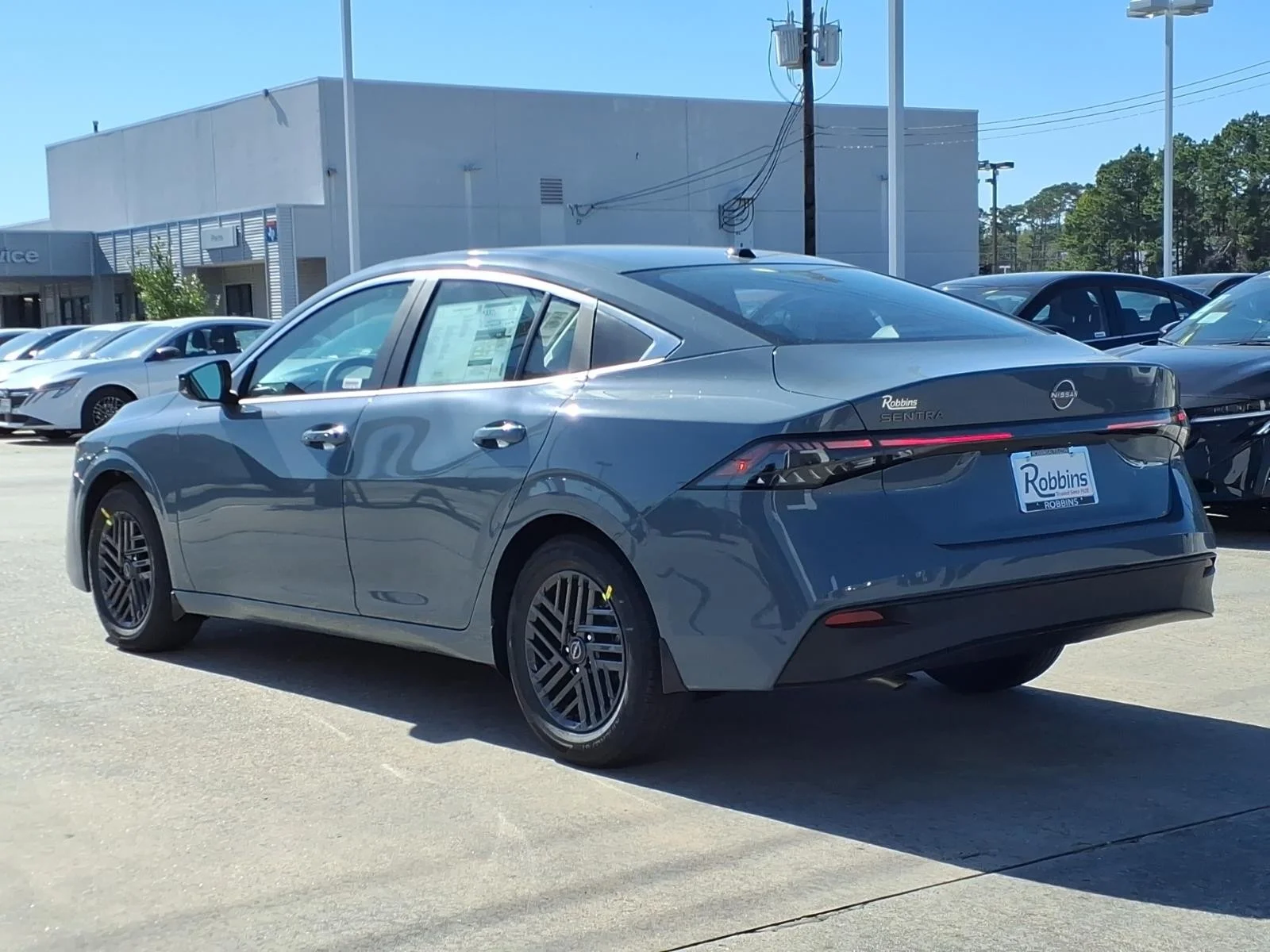 2026 Nissan Sentra SV Gray at Robbins Nissan