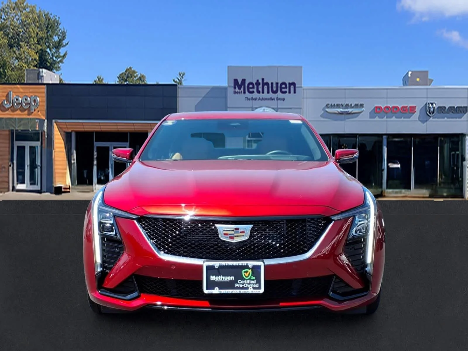 Used 2025 Radiant Red Tintcoat Cadillac  image 10