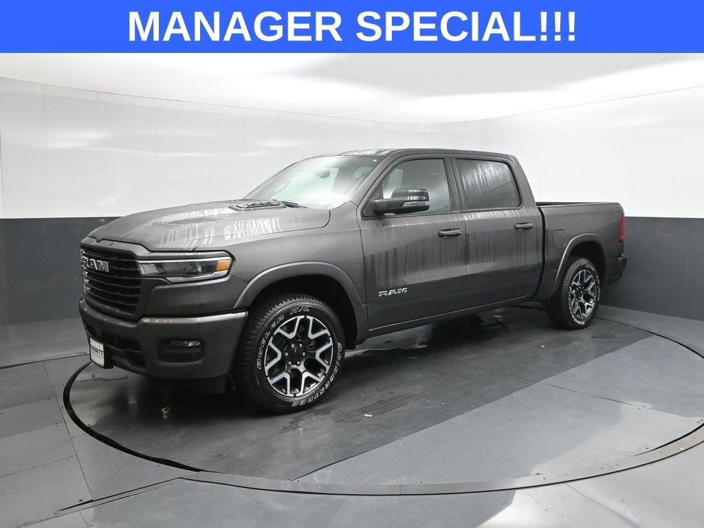 New 2026 Granite Crystal Metallic Clear-Coat Exterior Paint RAM Laramie image 1