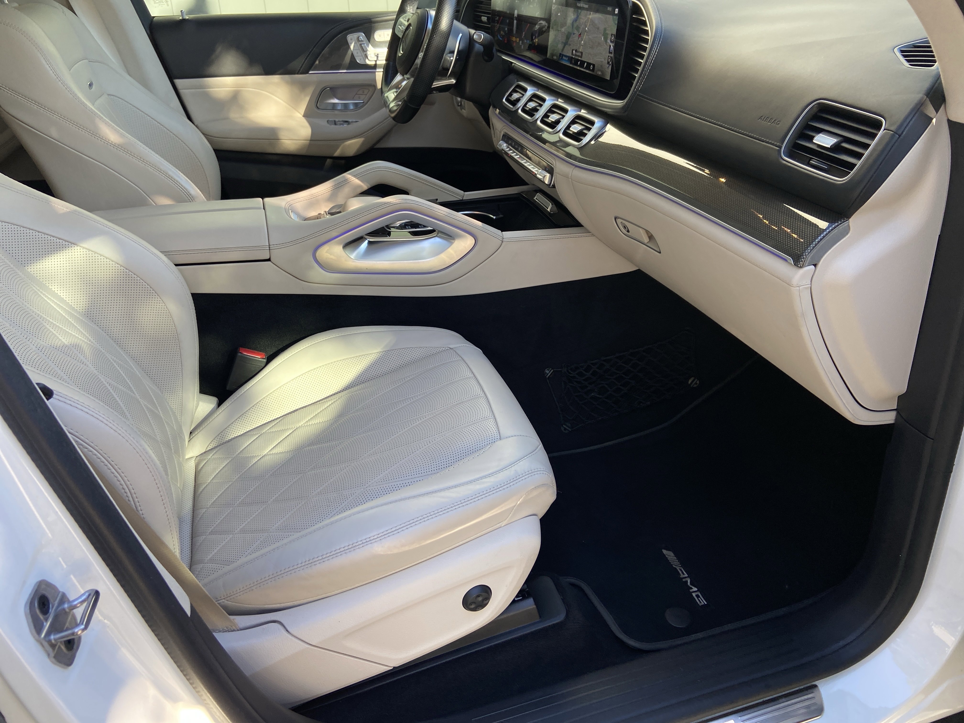 Certified Used 2021 Polar White Mercedes-Benz AMG® GLE 53 4MATIC® SUV image 49