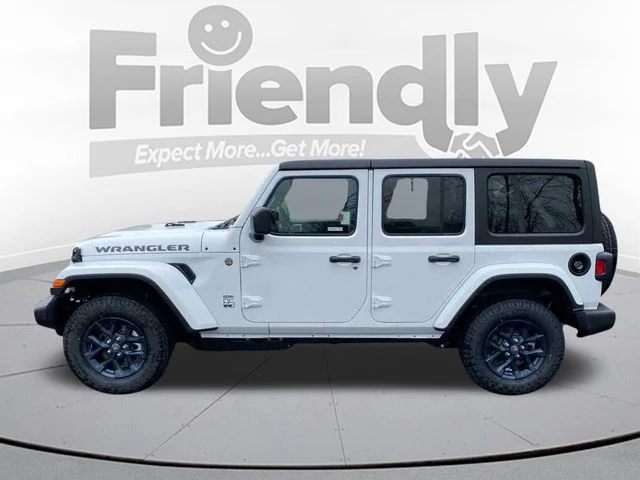 New 2026 Bright White Clear-Coat Exterior Paint Jeep 85th Anniversary Edition image 8