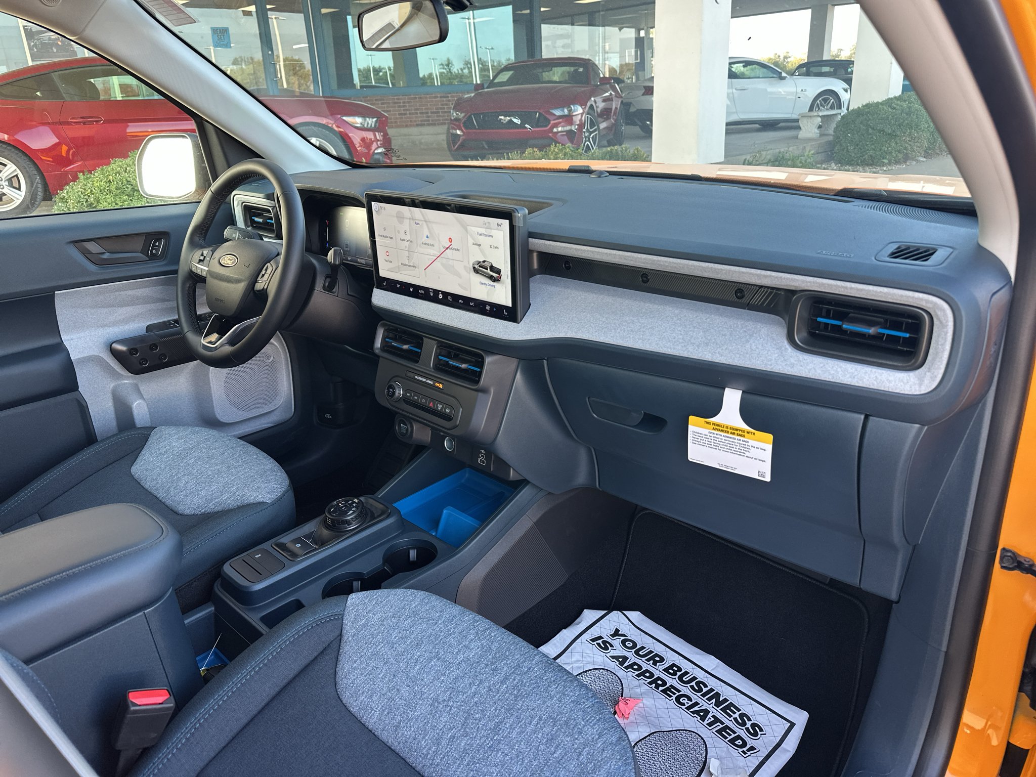 New 2026 Orange Fury Metallic Tri-Coat Ford XLT image 4