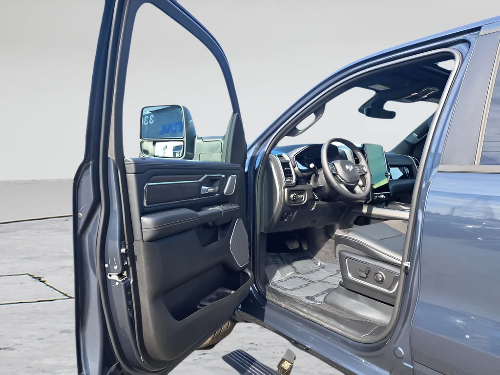 New 2026 Forged Blue Metallic Exterior Paint RAM Laramie image 9