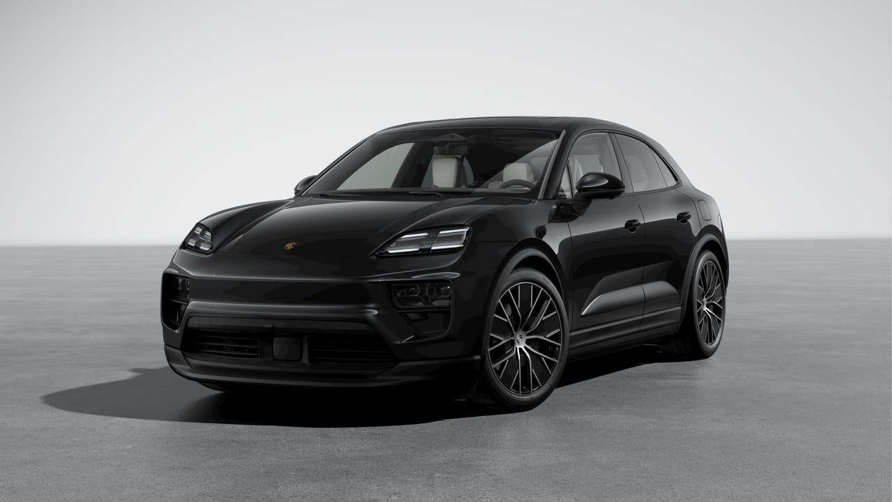 New 2026 Jet Black Metallic Porsche 4 Electric image 1