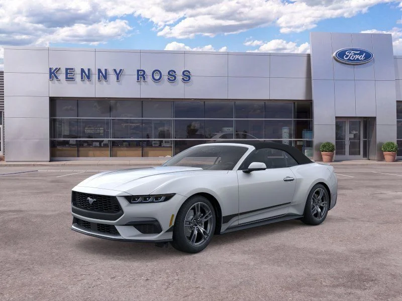New 2025 Iconic Silver Metallic Ford EcoBoost® Premium Convertible image 2