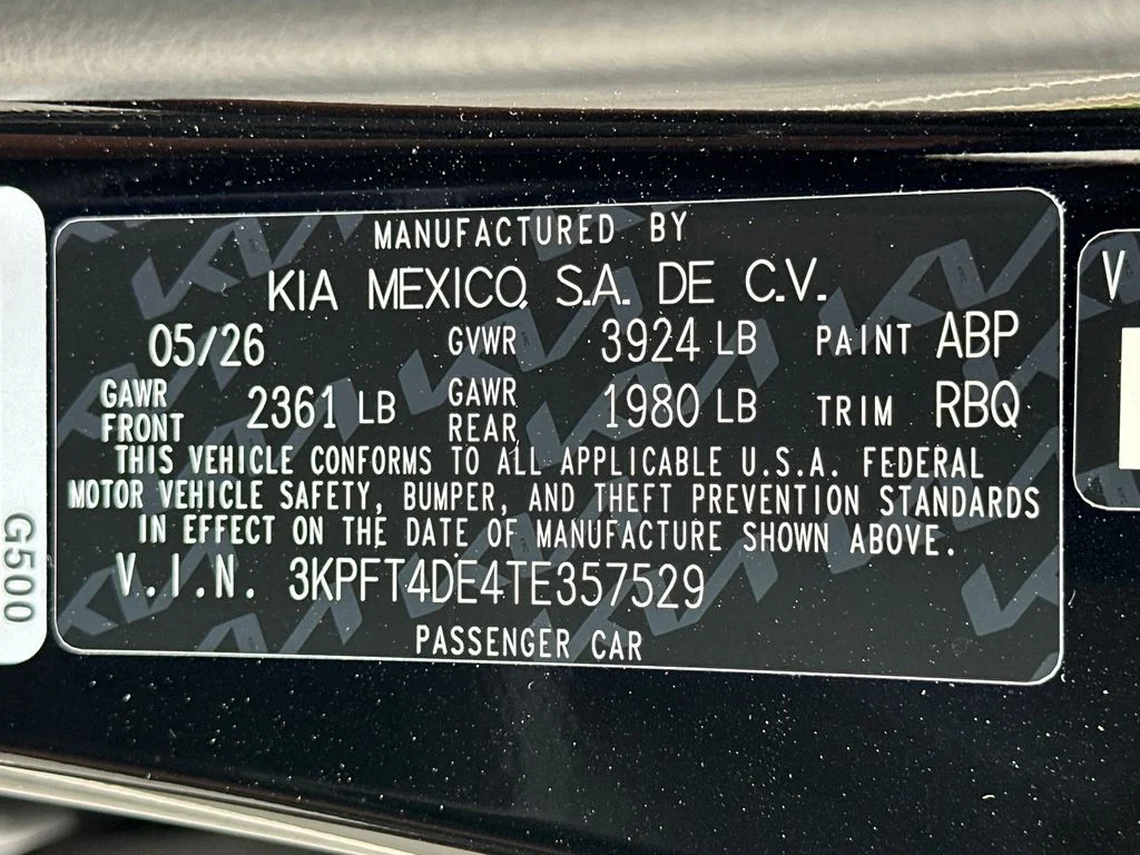 New 2026 Black Kia LXS image 31