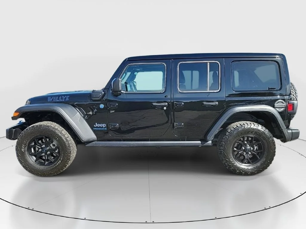 Used 2024 Black Jeep Willys 4xe image 11