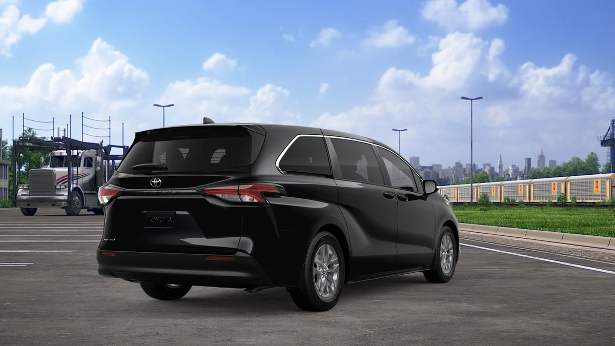 New 2026 Midnight Black Metallic Toyota LE image 9
