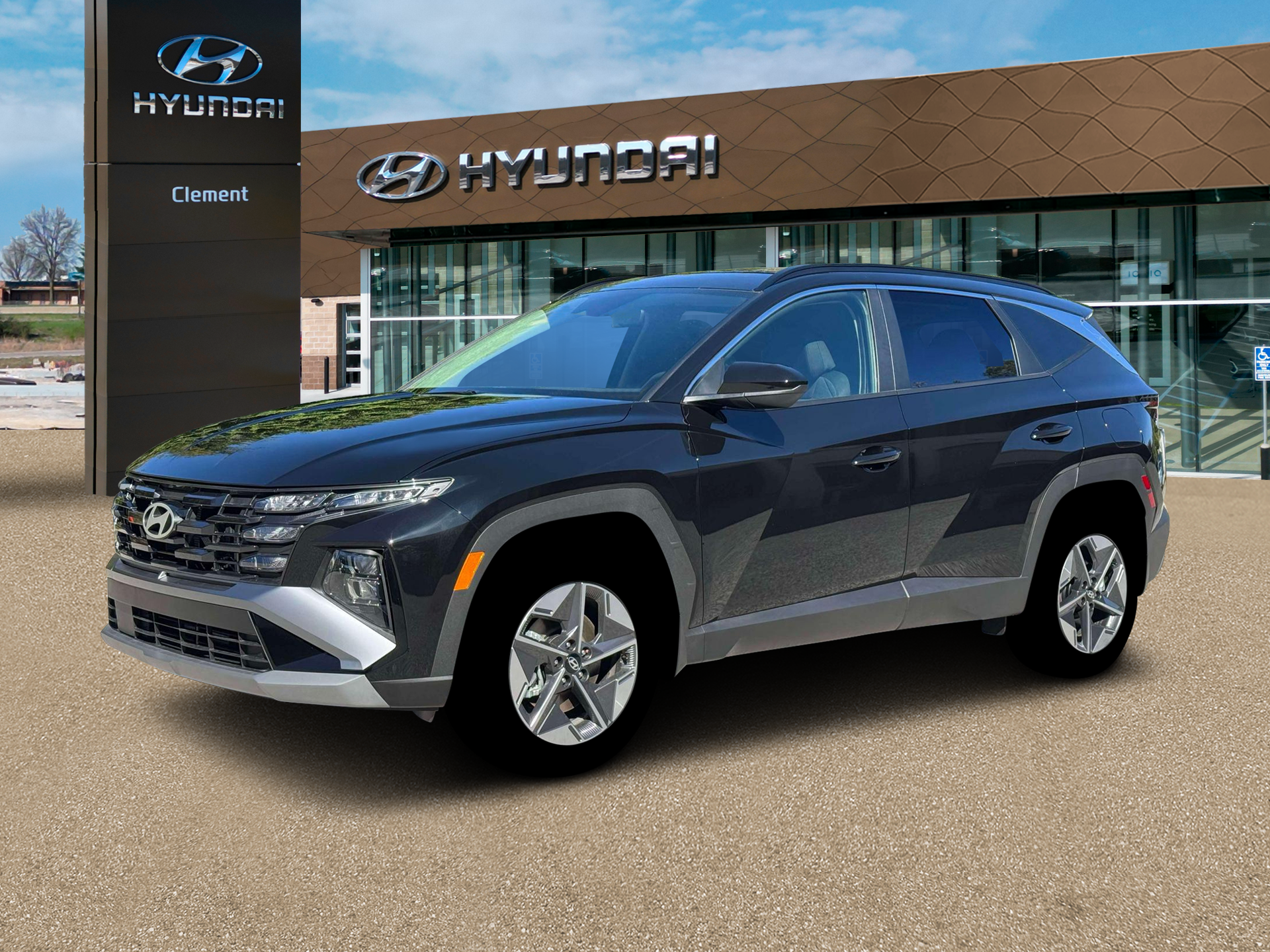 New 2026 Gray Hyundai SEL AWD image 2