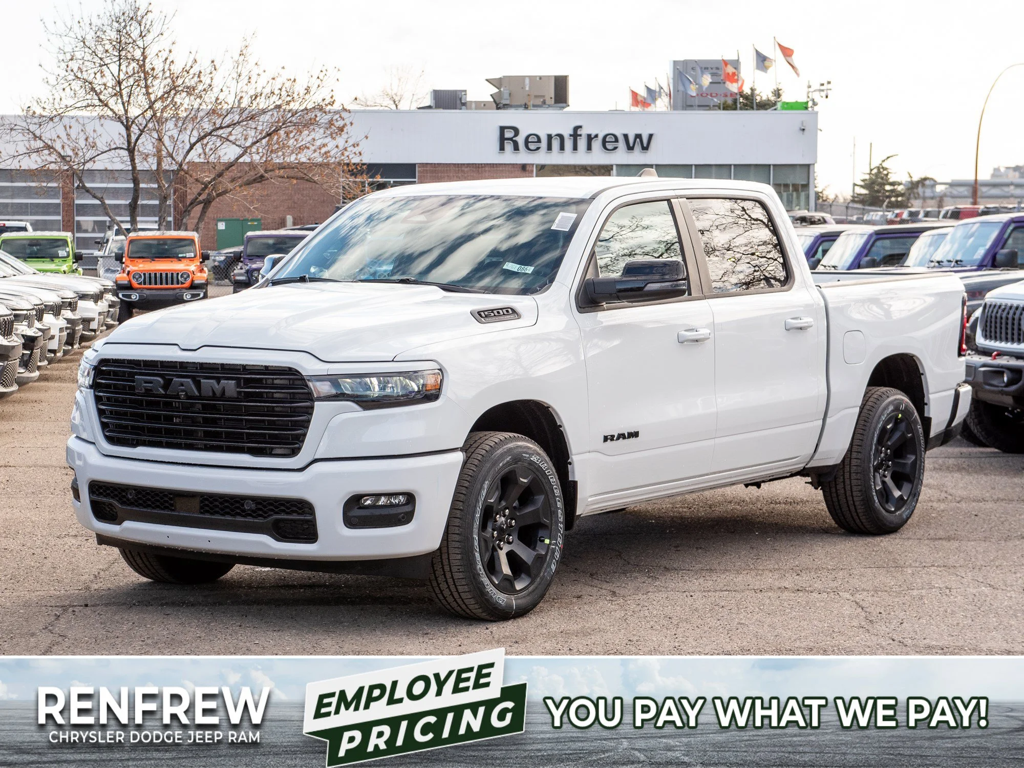 New 2026 White RAM Sport* image 1