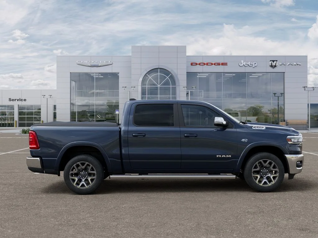 New 2026 Forged Blue Metallic Exterior Paint RAM Laramie image 22