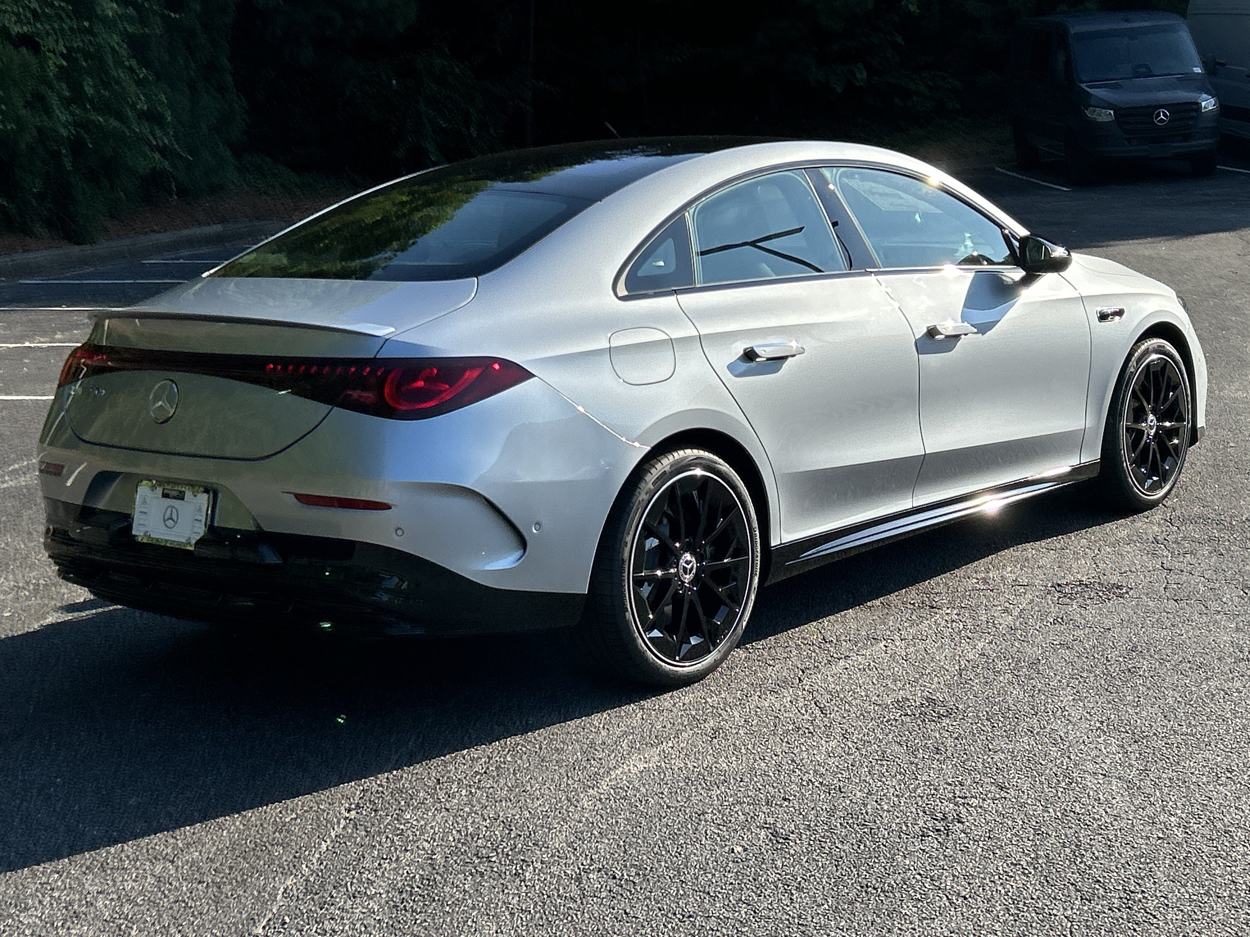 New 2027 Cirrus Silver Metallic Mercedes-Benz CLA 250+ Electric Sedan image 6