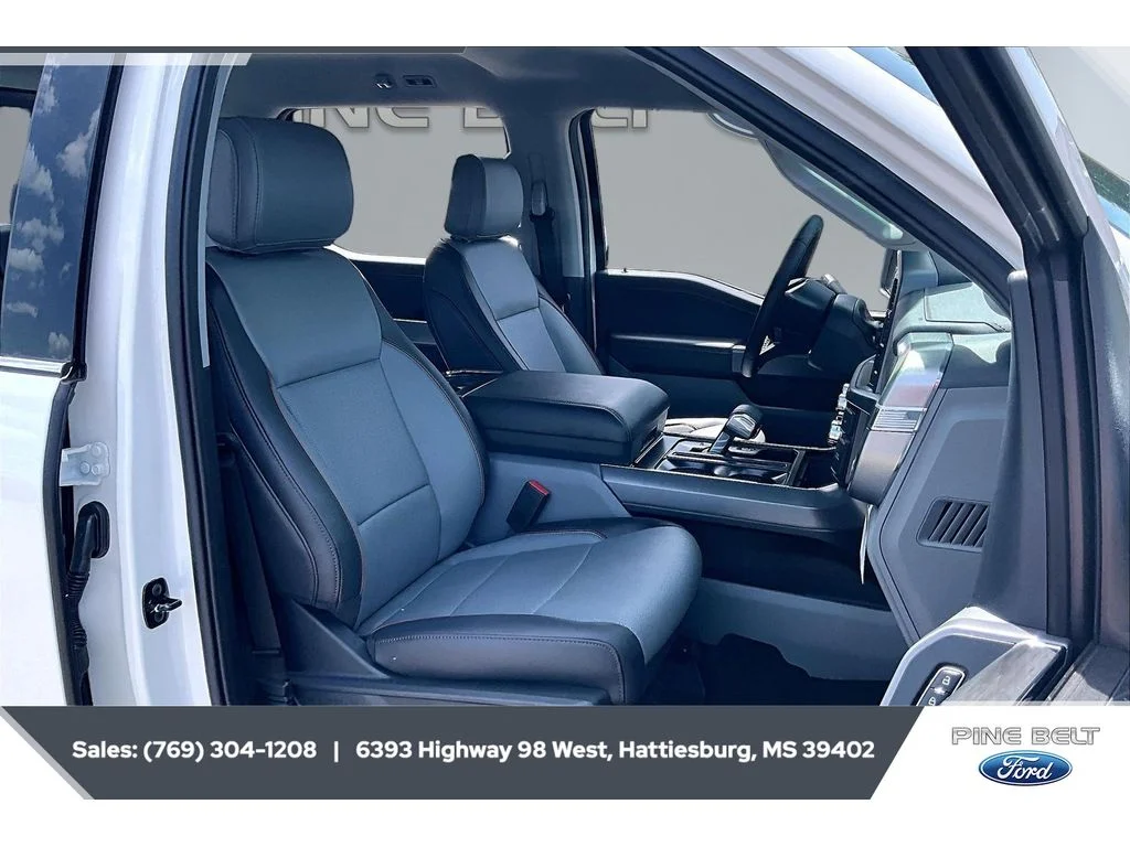 New 2026 Star White Metallic Tri-Coat Ford Lariat® image 6