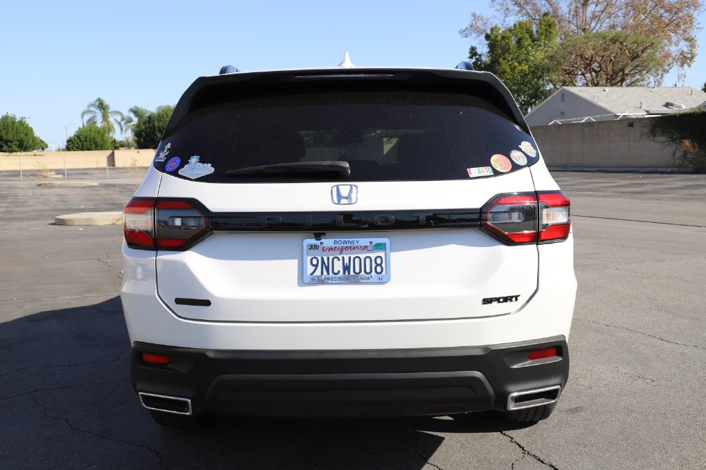 Certified Used 2025 Platinum White Pearl Honda Sport image 4