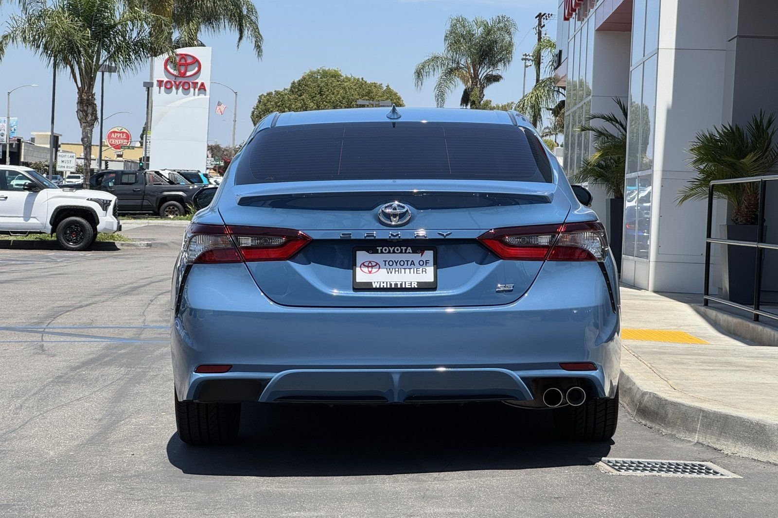 Certified Used 2024 Blue Toyota SE image 6