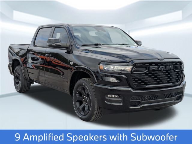New 2026 Diamond Black Crystal Pearl-Coat Exterior Paint RAM Big Horn/Lone Star image 9