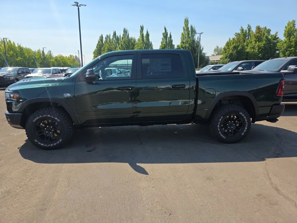 New 2026 Serrano-Green Metallic Exterior Paint RAM Rebel image 2