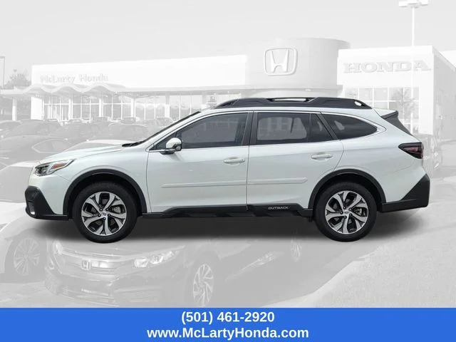 Used 2021 Crystal White Pearl Subaru Limited image 2