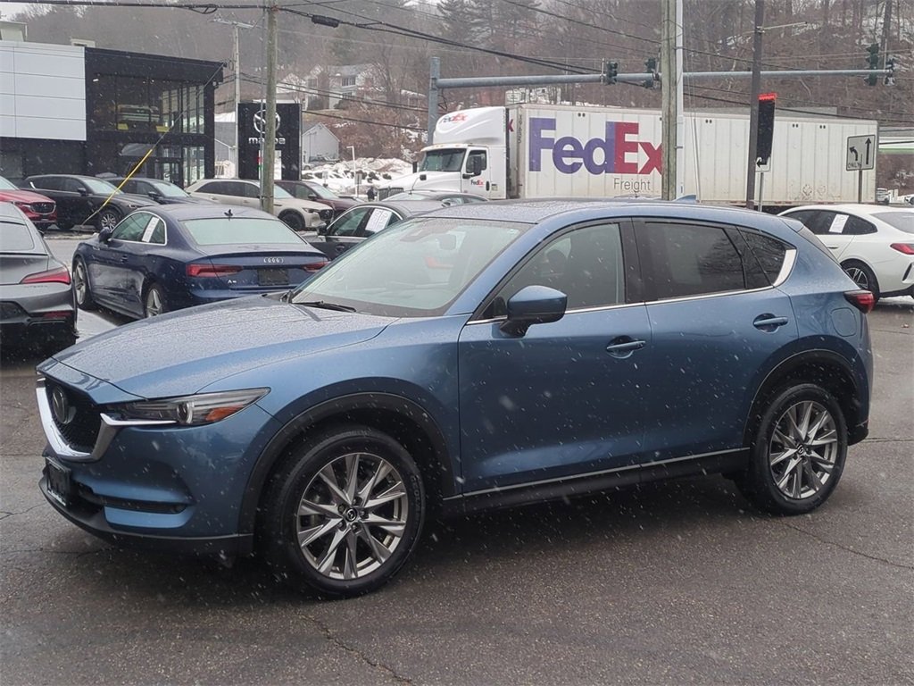 Used 2021 Mazda CX-5 Grand Touring with VIN JM3KFBDM9M0378797 for sale in Thomaston, CT